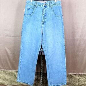 LOCO Streetgear‎ Denim Wide Leg Jeans 34/32